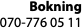 Bokning